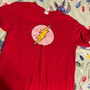 DC Comics Red Tee with Logo
